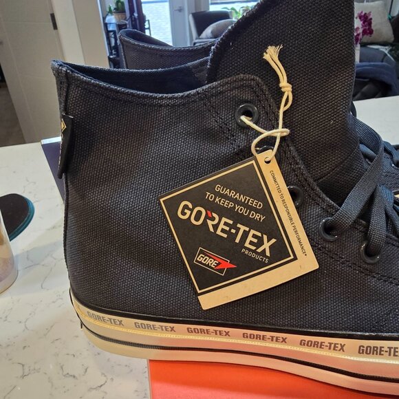 Converse Chuck 70 GTX Gore-Tex Men SHADOW BLACK SIZE 10 Casual Shoes A09483C - Picture 3 of 16